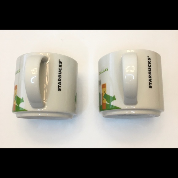 Set of Starbucks Dallas Mugs - Picture 2 of 7